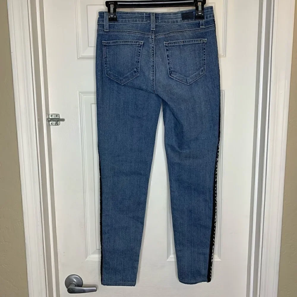 Paige Verdugo Ankle Paulinatux Embellished Jeans